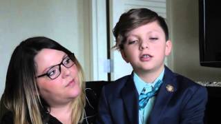 Myles Eckert receives first Young Hero Award