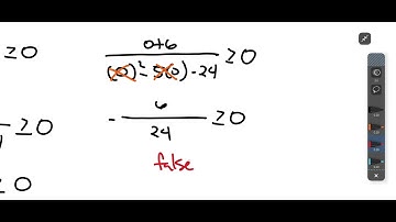 Solving Rational Inequality Part 4