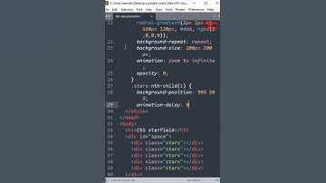 Star Field | HTML CSS