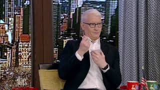 Anderson Cooper Tries Dippin' Dots for the First Time