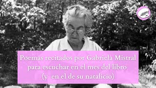 Poemas recitados por Gabriela Mistral  No Somos Musas