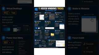 windows 11 hidden tricks and computer tips coming soon suscribe #windowstips #windows #tricks