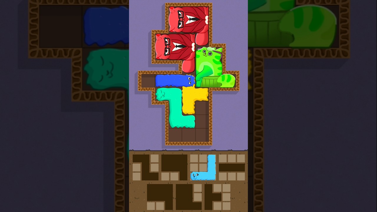 Smart kitty solved it! 🧠🐱