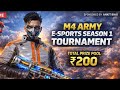 M4 Army Season 1 Tournament M4 Spidey is live