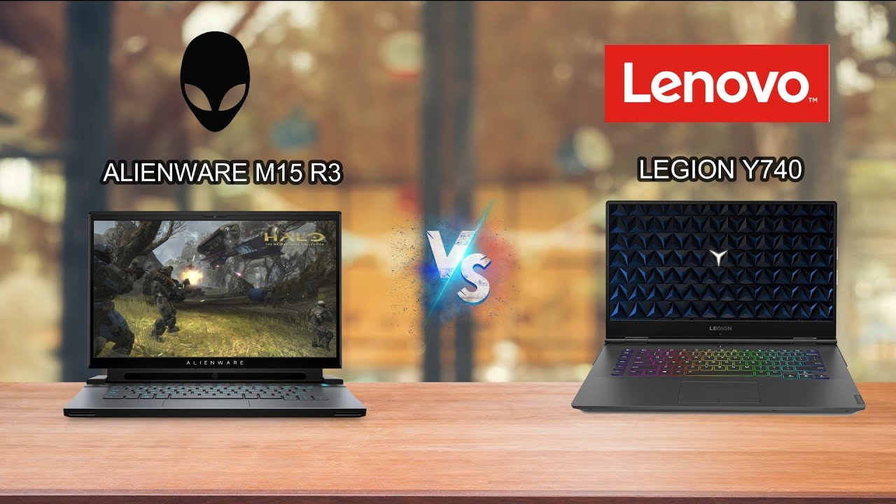 Alienware M15 R3 vs LENOVO Legion Y740 high End specs - YouTube