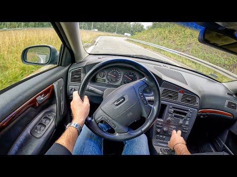 2000 Volvo V70 [2.4 T 200HP] |0-100| POV Test Drive #1351 Joe Black