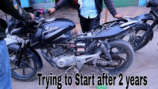 Will my Pulsar start after 2 years !! Dead ??