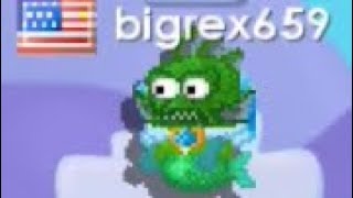 Growtopia ITEM OF THE MONTH REVIEW WATER CLOAK and a Fly Glitch ???
