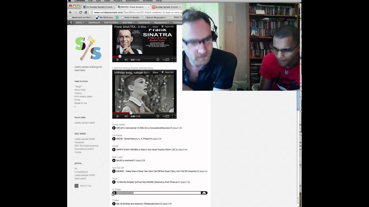 SundaySample 52: Frank Sinatra's "it was a very good year"