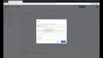 Google Apps Script Github Assistant Demo