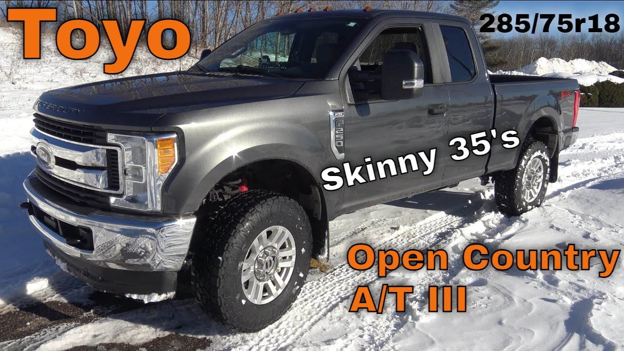 Toyo Open Country A/T III tires for the Ford F250 YouTube
