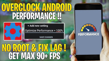 Overclock Android With SetEdit Codes !! Without Root || Optimize FPS & Max Performance 