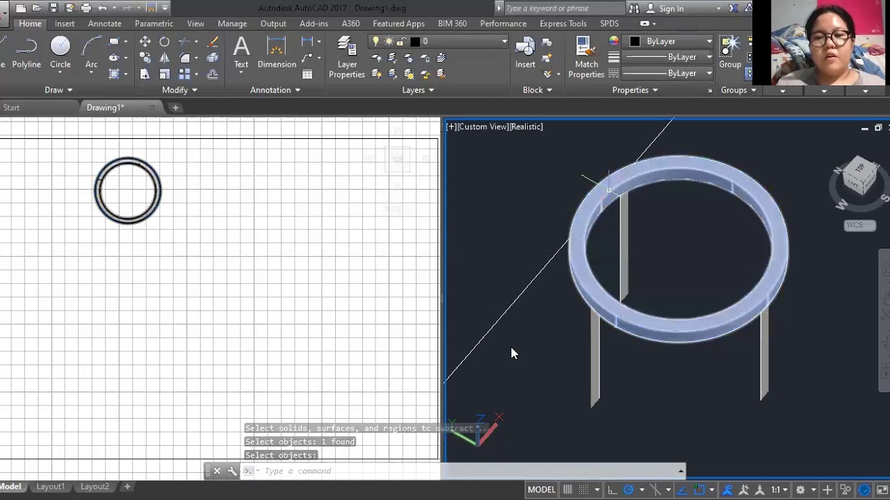 TUTORIAL CARA  MEMBUAT  GAMBAR  ALAT LABORATORIUM KIMIA 3D  