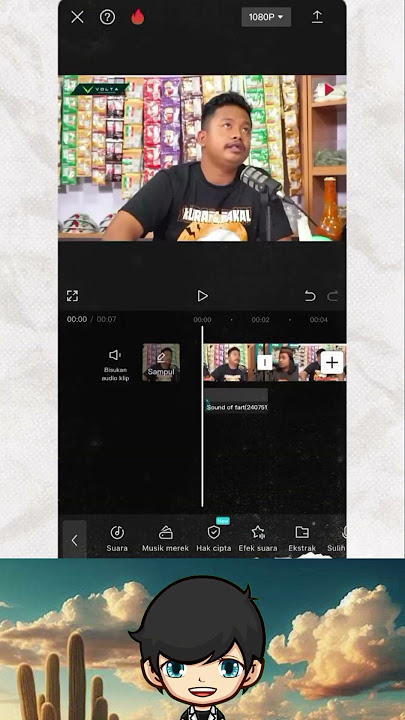 Cara Menambahkan sound efect di Capcut #capcut #caraedit #editvideo #editing #editmudah #tutorial