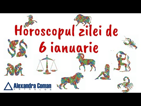 Video: Horoscop Pentru 6 Ianuarie 2020
