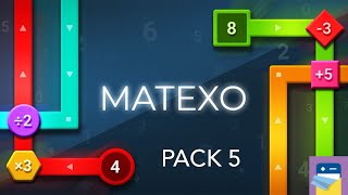 Matexo: Level Pack 5 Walkthrough & iOS/Android Gameplay (by Logisk Studio)