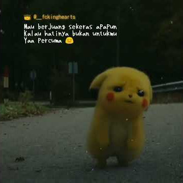 Story' wa Pikachu sedih