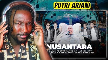 PUTRI ARIANI - NUSANTARA LAND OF THE BRAVE | REACTION