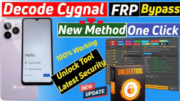 DCode Sygnal 3 pro FRP Bypass Android 13 | Unlock FRP on All DCode Frp Bypass Unlock Tool new Method
