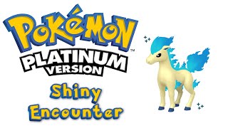 Pokémon Platinum Version - Shiny Ponyta #1 (Poké Radar)