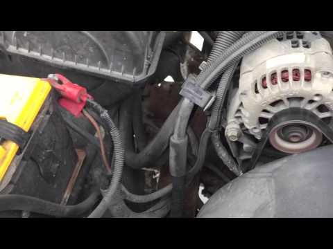 Ford, Mercury Alternator Broken Wire Problem, Alternato ... externally regulated delco alternator wiring diagram 