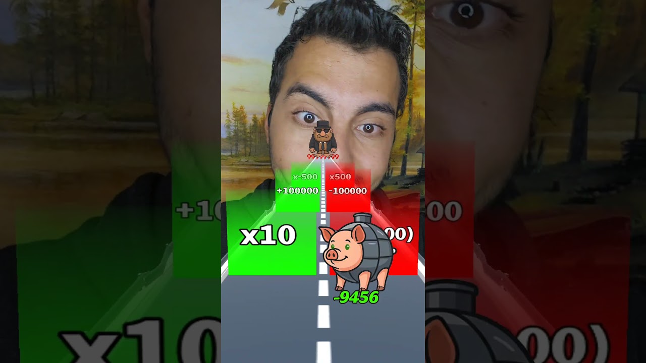 Cartoon animals math brain test puzzle game 