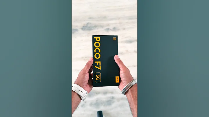 Poco F7 with 7550mAh Battery - Unboxing and Hands-on 🔥🔥 #ytshorts #pocof7