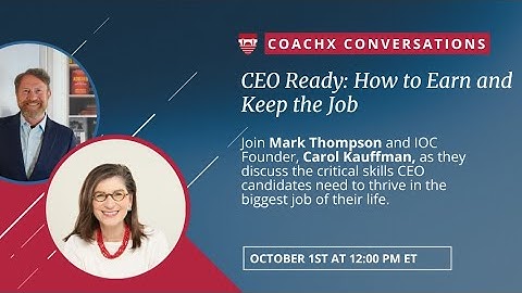How to Earn and Keep the Job with Mark Thompson
