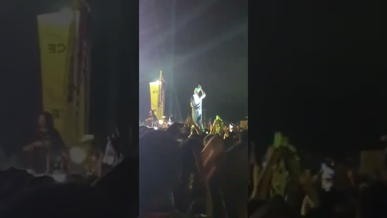 mr eazi performed Davido song on Detty Rave UENR - YouTube