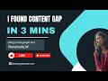 NotebookLM SEO Tutorial Tamil— Find Content Gaps, Keyword Clusters & FAQ Schema (Step by Step)