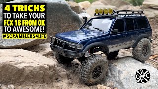 4 Tricks To Take Your FMS FCX18 From OK to AWESOME!