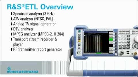 Rohde & Schwarz ETL - Part 2