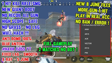 [Add 1 Hit Guns] *NEW* 8 June Script/Assets/Character 🔥Full 2 Matches No Ban/Error 🔥HAXK BOSS