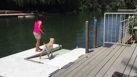 AccuDock Kayak Slip Dock with Safe Launch