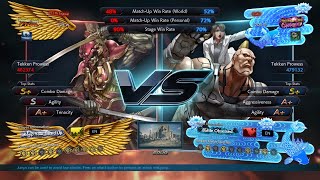 Sajawal (Yoshimitsu) Vs Diablo (Jack-7) Online Rank Match