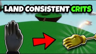 How to master CRITS with glovel in Slap Battles!