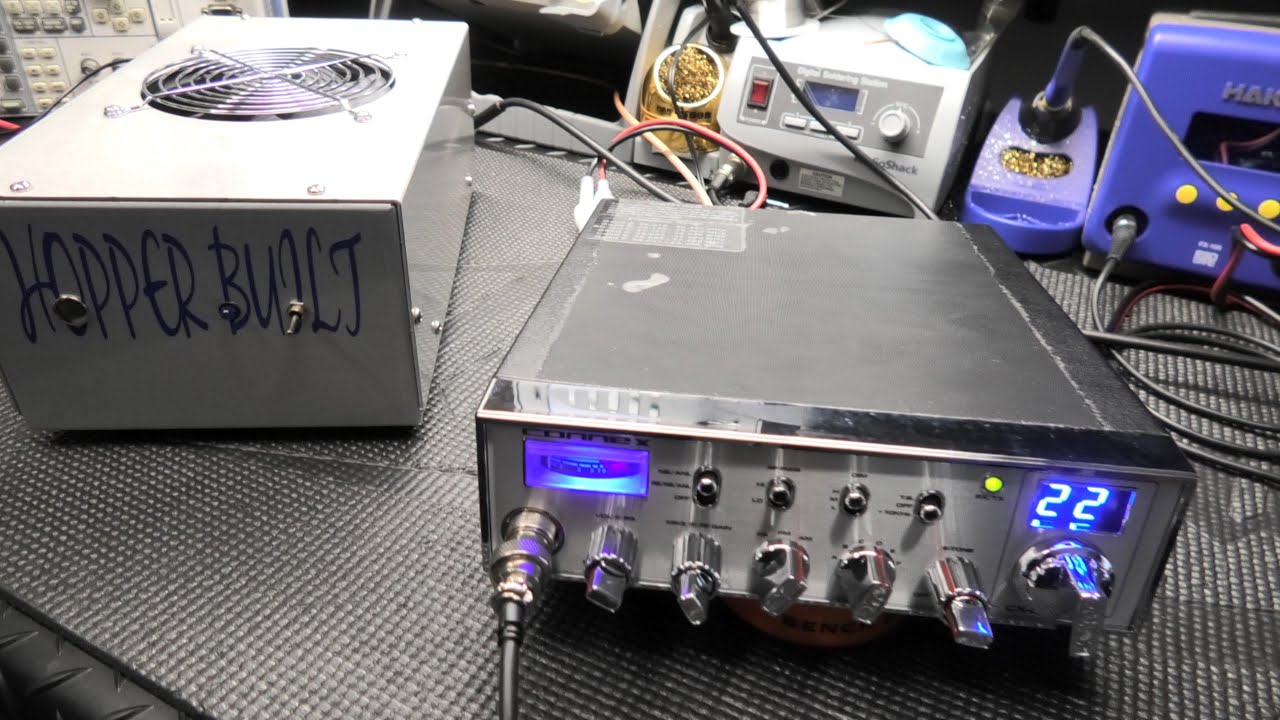 New Connex 3300HP matched w/ new 4 pill box CB Radio Let's GO YouTube