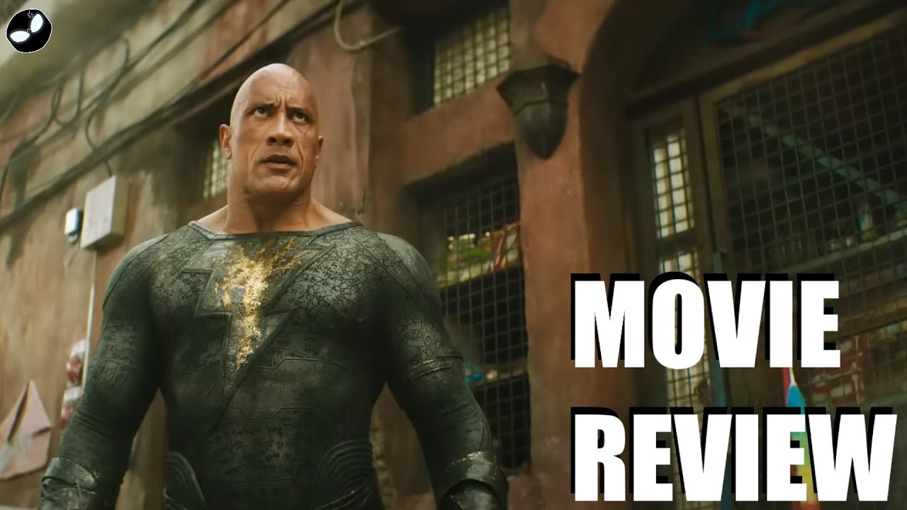 black adam movie review youtube