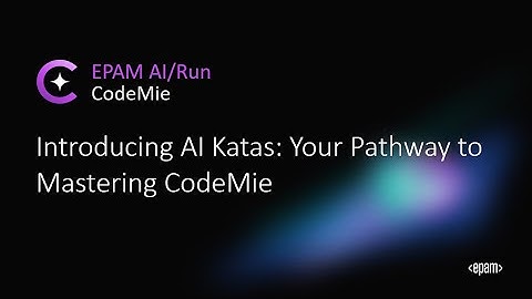 AI/Run CodeMie: Introducing AI Katas Your Pathway to Mastering CodeMie