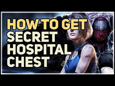 How to get secret Hospital Courtyard Chest Resident Evil 3 Remake