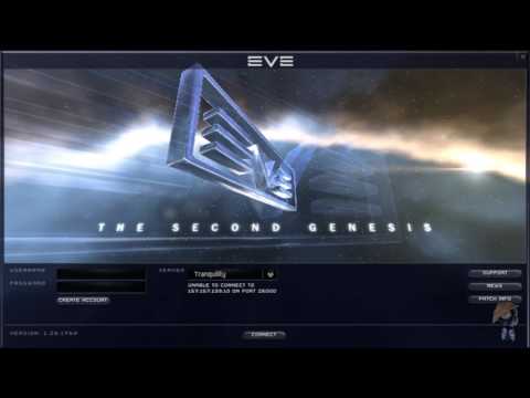 EVE Online Castor login screen