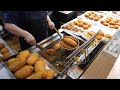 매일 완판! 1000원 짜리 미친 퀄리티! 9가지맛 고로케, 꽈배기 / 9 Flavor croquette / Korean street food