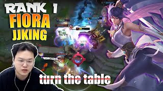 🔴 JJking Fiora vs Reksai - TURN THE TABLE (Best Fiora OTP) - JJking Fiora Guide