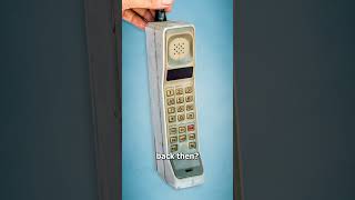 Why Cell Phones Used To Be So Big 😱 Resimi