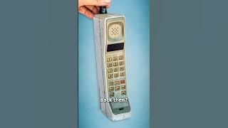 Why Cell Phones Used To Be So Big 😱