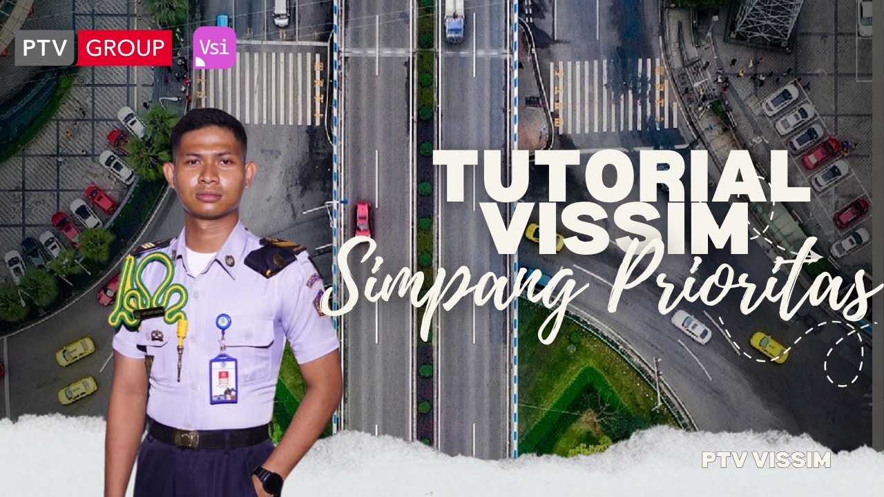 TUTORIAL ! MEMBUAT SIMULASI SIMPANG PRIORITAS DI PTV VISSIM - YouTube