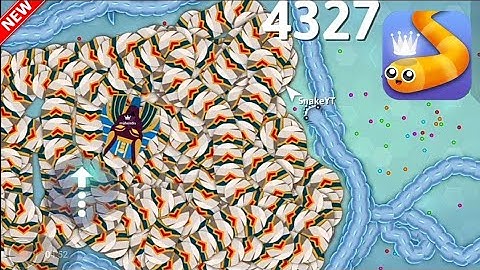 Snake.io 🐍 Orca 🐍 CIRCLE AND KILL TOP 1 SNAKE IN THE MAP! Epic Snakeio Gameplay