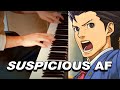 Ace Attorney’s Funniest Theme?! Suspicious People | Piano Cover