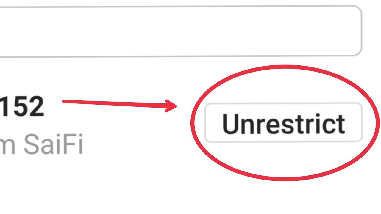 How to Unrestrict Account in Instagram - YouTube