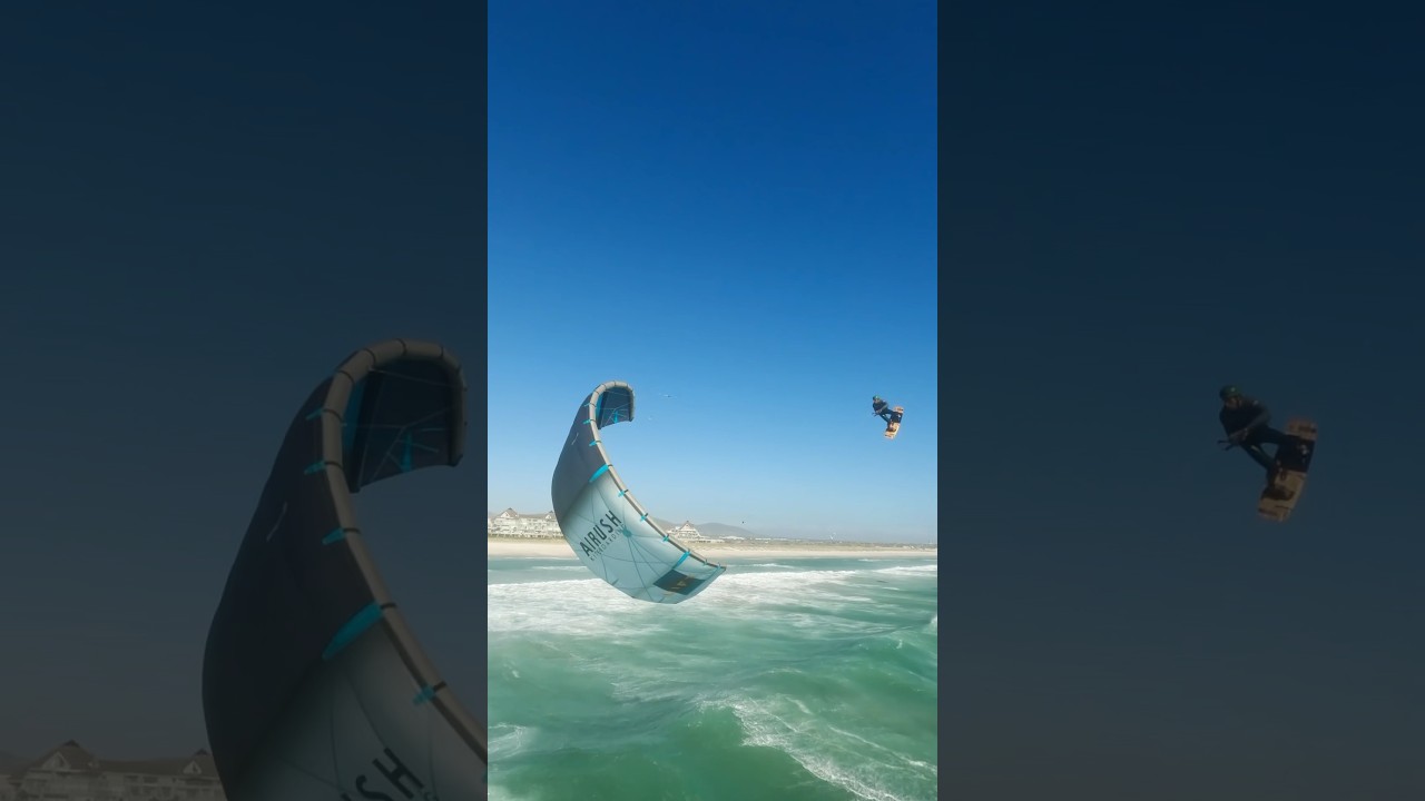 Too close for comfort  #kitesurfing #kiteboarding #kiting